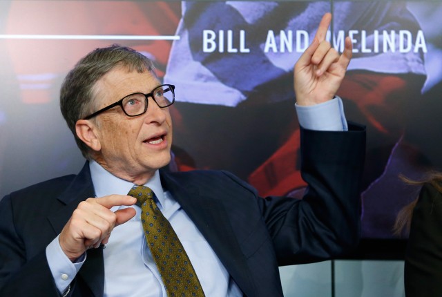 La percepción de Bill Gates: Capacidad de gestión y conciencia social. Foto: Reuters