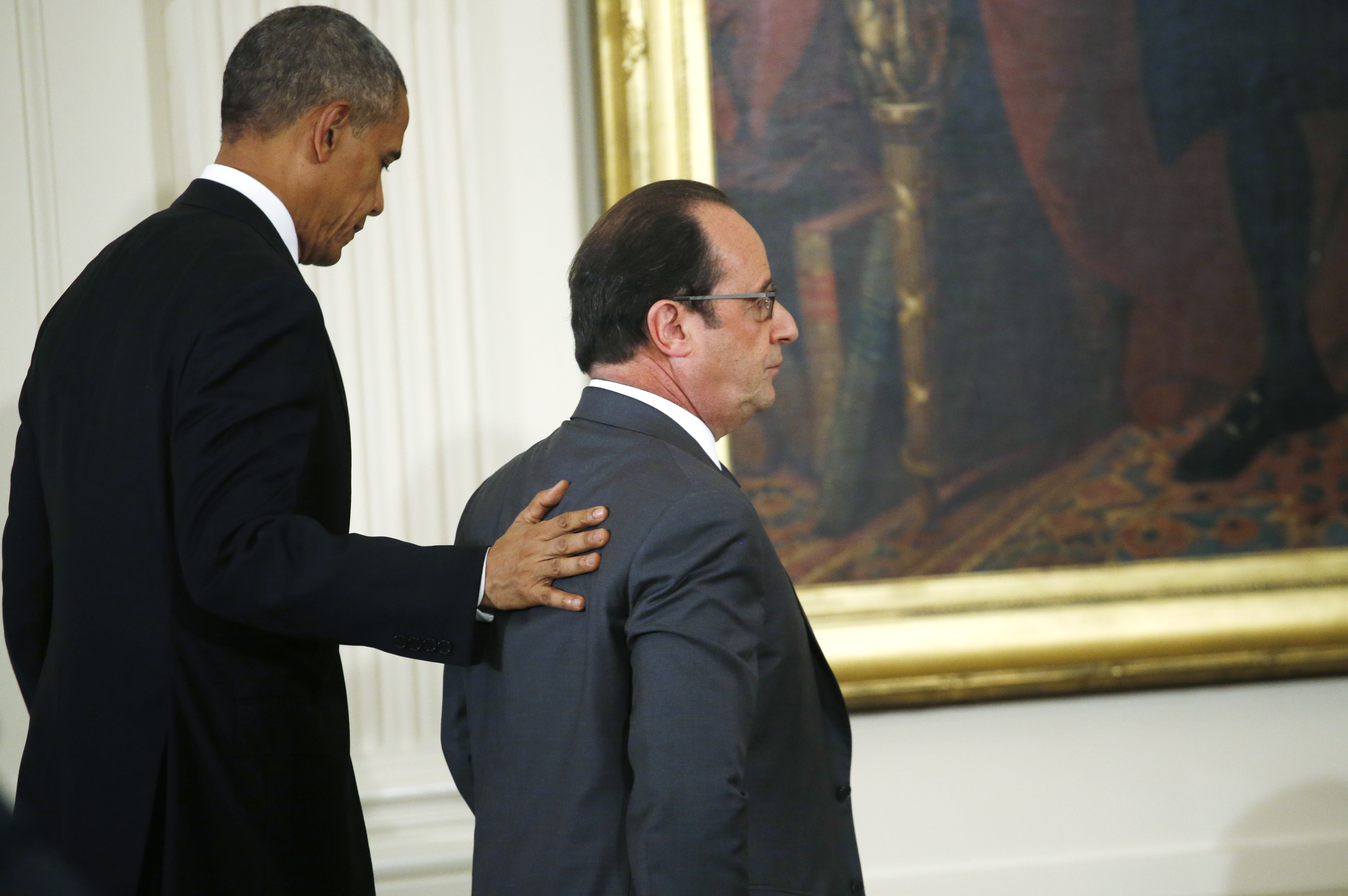 Hollande y Obama