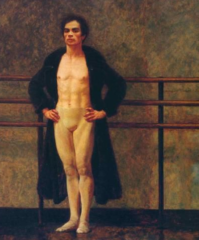 Nureyev pintado por Jamie Wyeth.