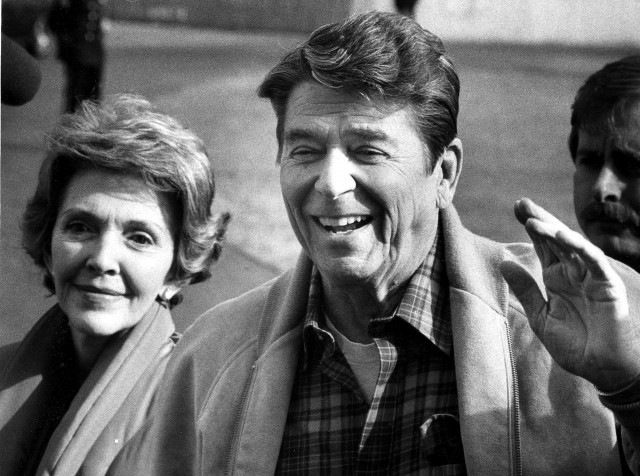 Nancy y Ronald Reagan. Reuters