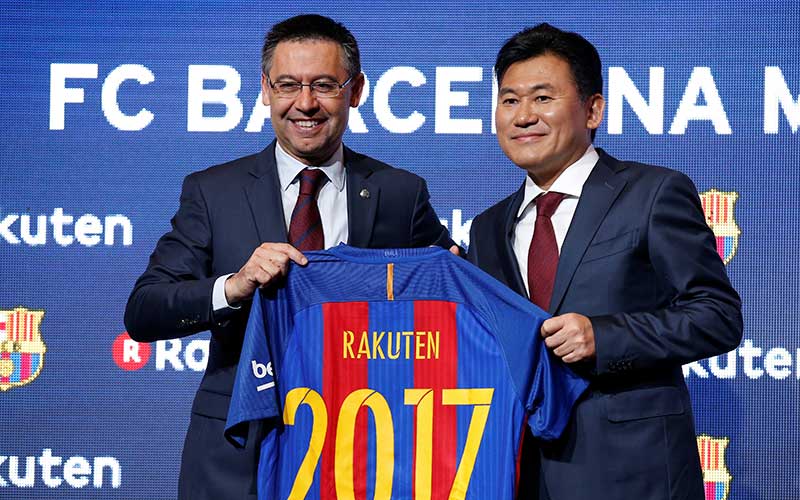 Barcelona y Rakuten firman contrato