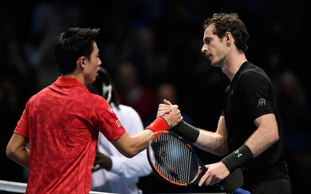 Andy Murray y Kei NishikoriATP Finales