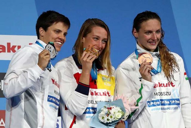 Mireia Belmonte completa su triple corona con el oro mundialista