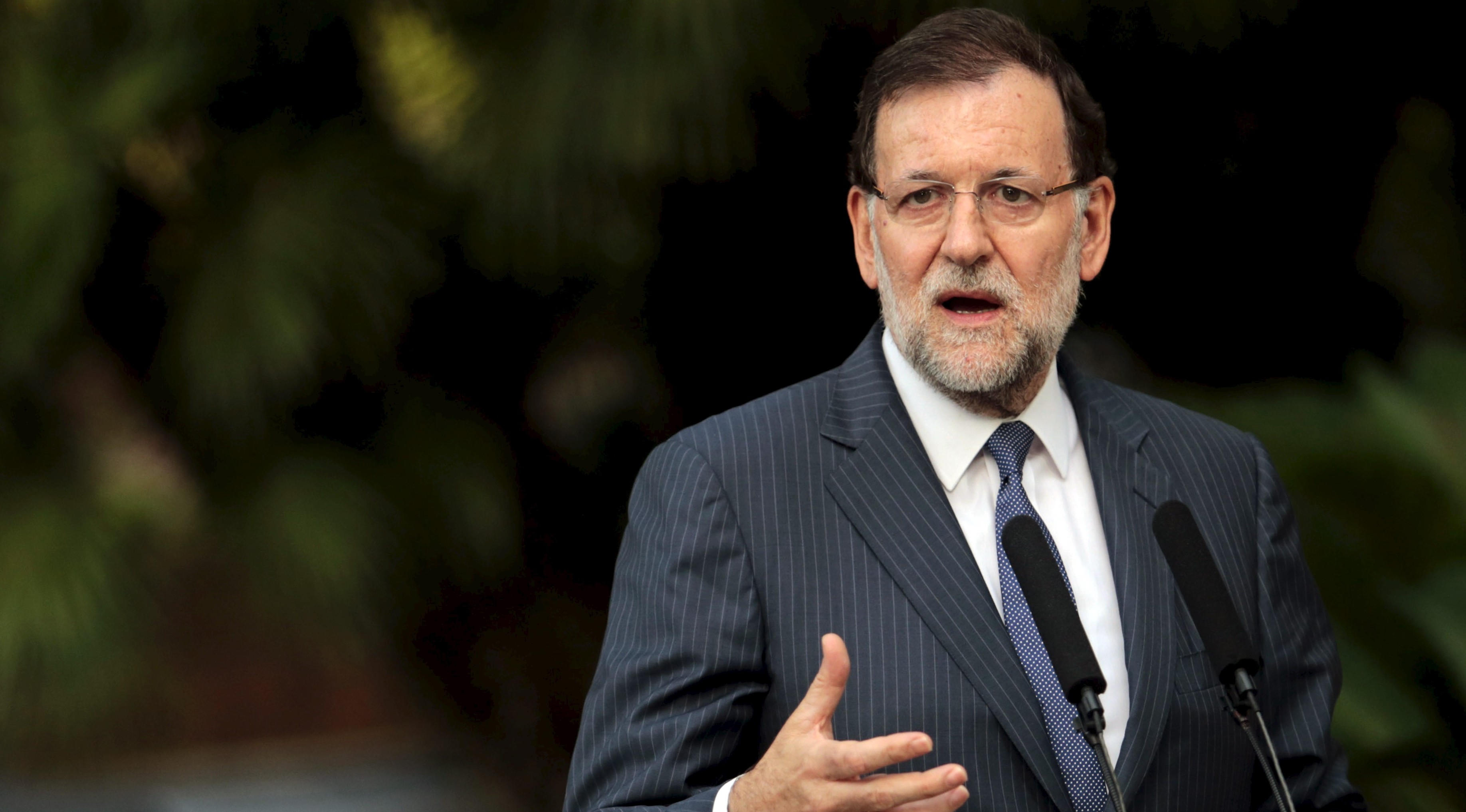 El presidente de Gobierno español, Mariano Rajoy