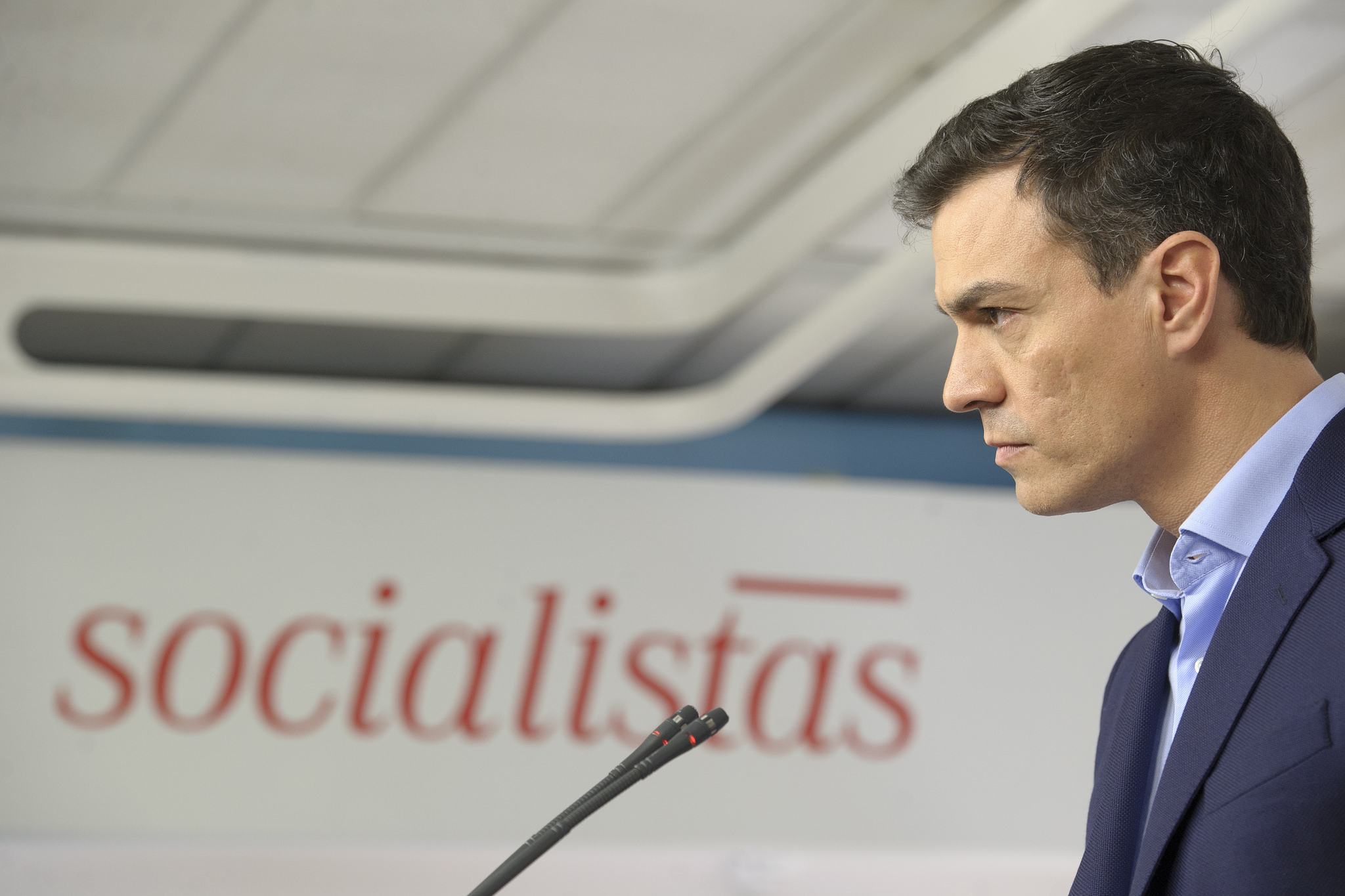Pedro Sánchez, líder del PSOE. FOTO: Flickr PSOE