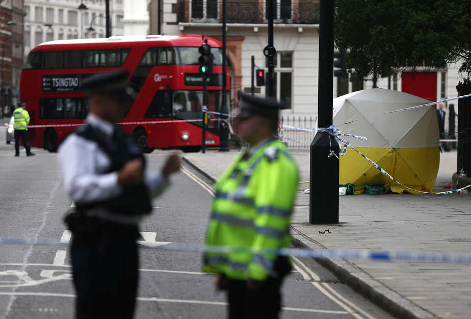 Lugar del ataque en Londres. Foto: Reuters