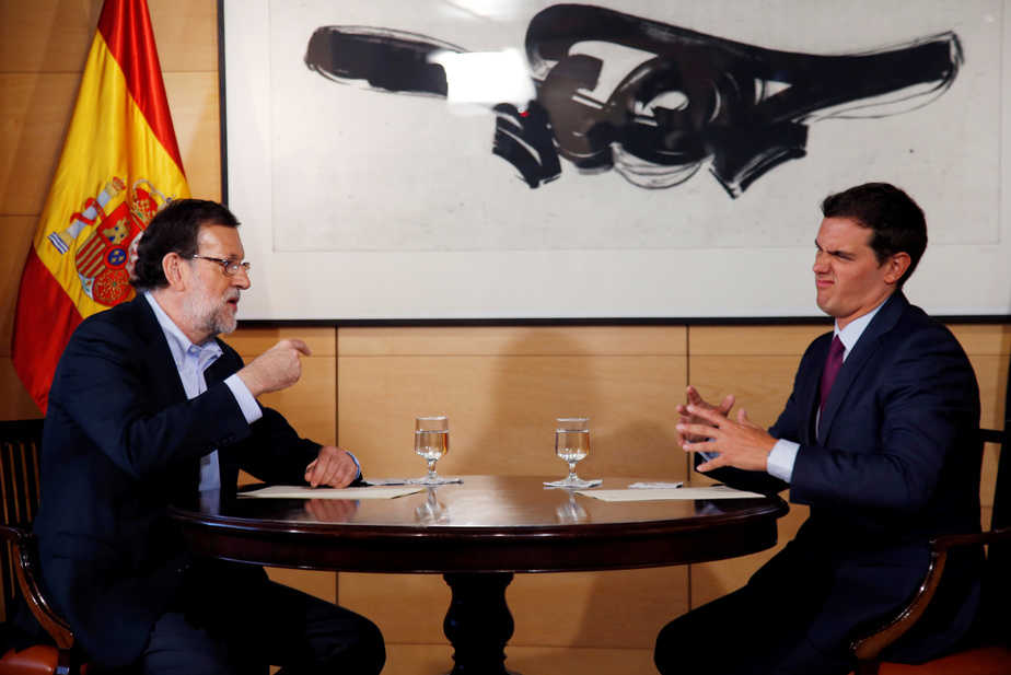 Rajoy y Rivera