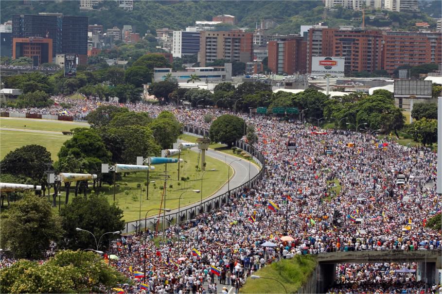 Marcha Oposición Venezuela