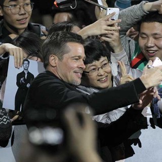 Brad Pitt en China