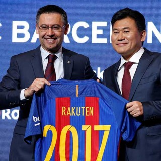 Barcelona y Rakuten firman contrato