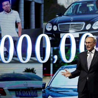 Producción de un millón de vehículos Mercedes Benz en China