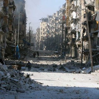 Batalla en Alepo, Siria