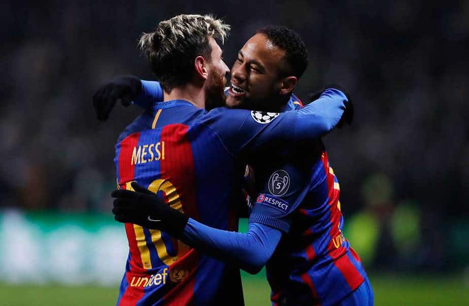 Lionel Messi y Neymar