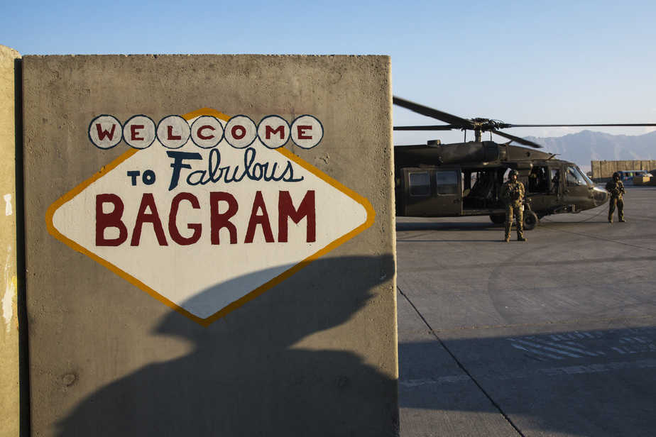 Base aérea de la OTAN de Bagram, en Kabul, Afganistán. FOTO: Reuters