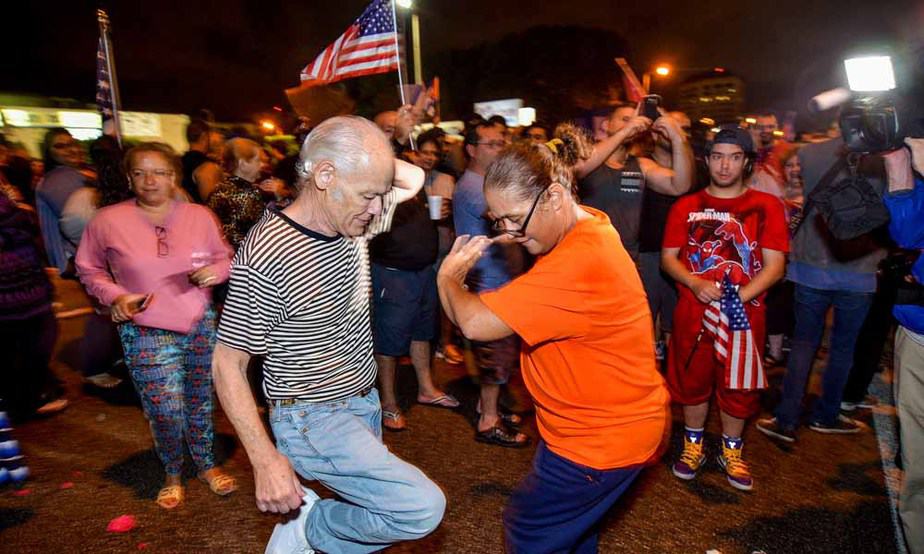 Festejo en Miami por muerte de Fidel Castro