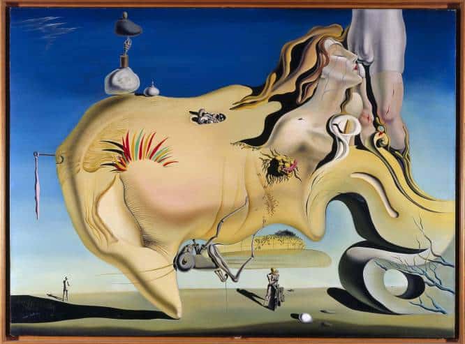 “El gran masturbador” (1929) Salvador Dalí
