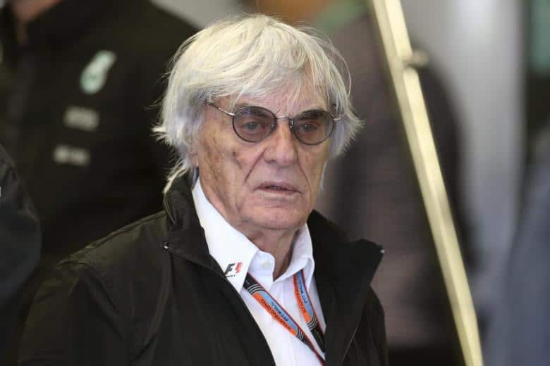 Formula One supremo Bernie Ecclestone walks in the Mercedes team garage during the third practice session of the Canadian F1 Grand Prix at the Circuit Gilles Villeneuve in Montreal June 6, 2015. REUTERS/Chris Wattie
