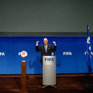 Presidente de la FIFA, Gianni Infantino