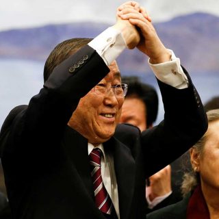 Ban Ki-moon en Corea del Sur