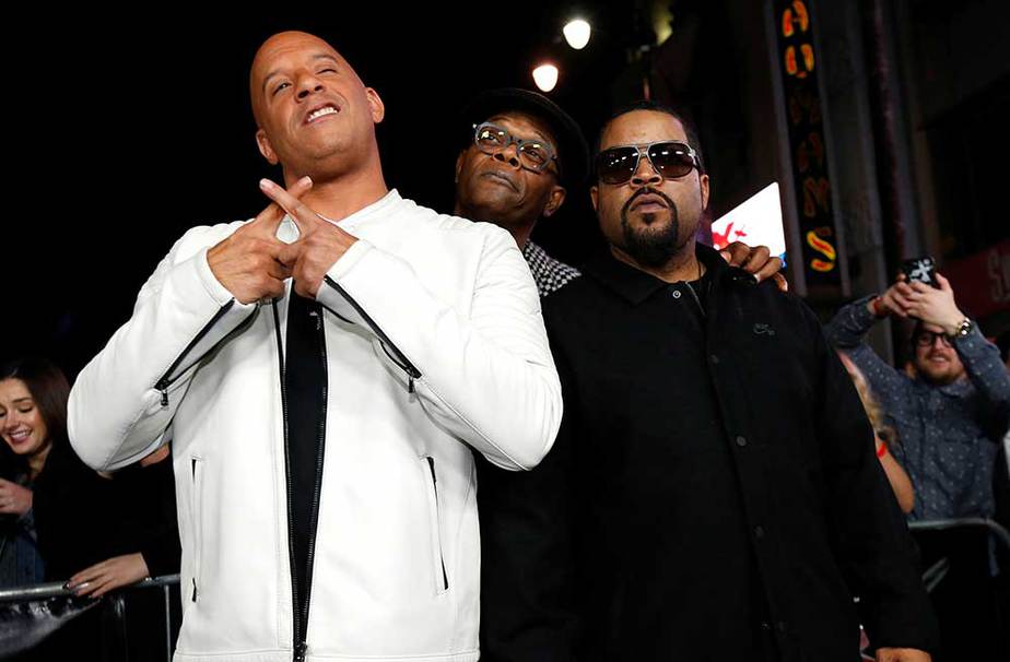 Vin Diesel, Samuel L. Jackson y Ice Cube