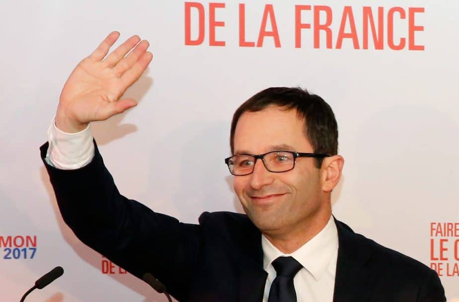 Benoit Hamon, ganador de las primarias de la izquierda francesa. FOTO: Reuters