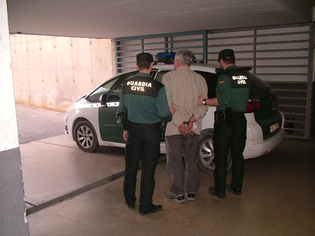 Detenido pedófilo Santa Pola. Alicante FOTO: Guardia Civil