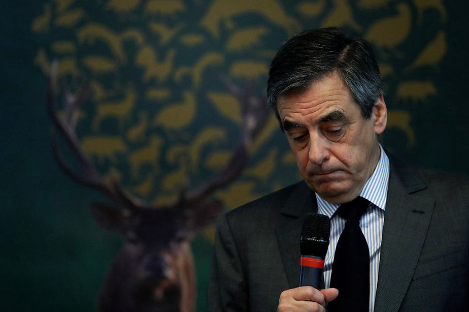 El candidato de la derecha francesa François Fillon. FOTO: Reuters