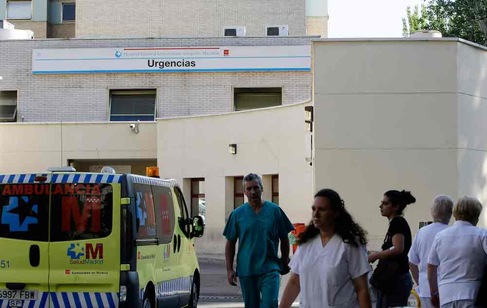 Hospital de Madrid. FOTO: Reuters