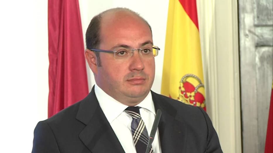El expresidente de Murcia Pedro Antonio Sánchez, del PP.