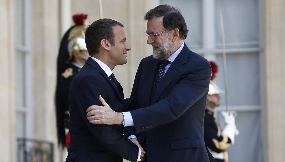 UE - Rajoy - Macron