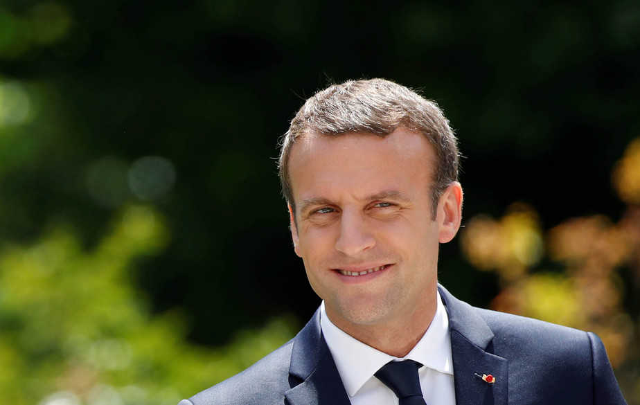 El presidente francés Emmanuel Macron. FOTO: Reuters