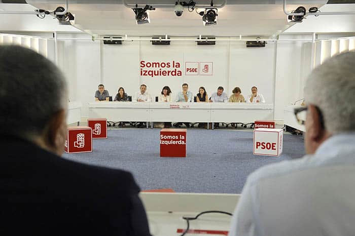 Reunión del PSOE.