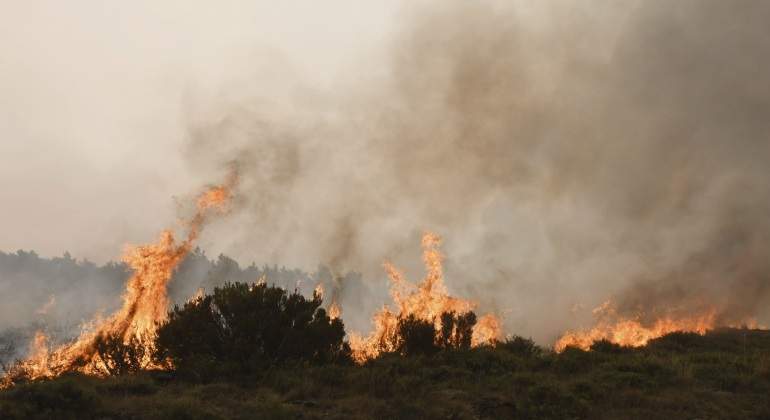 Estabilizado el incendio de León tras arrasar 8.000 hectáreas