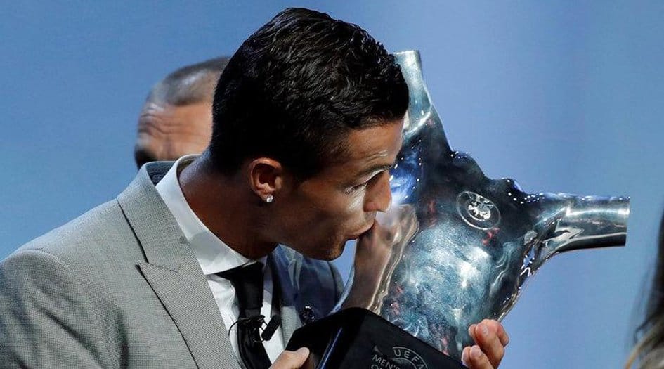 Cristiano Ronaldo, elegido mejor jugador de la última Champions