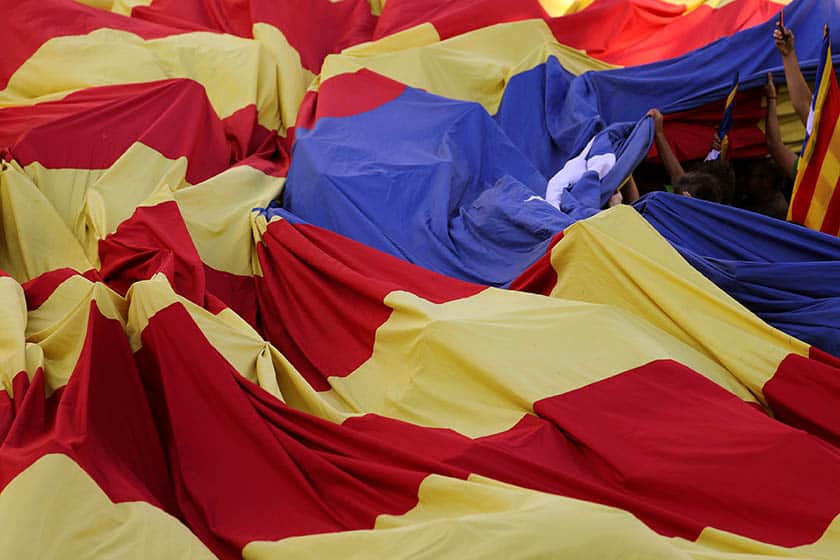 Los empresarios advierten de los riesgos de la independencia catalana.