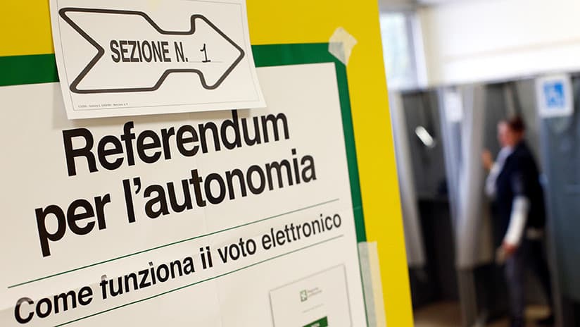 referéndum en Italia