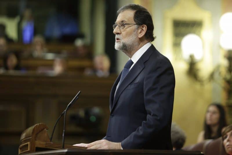 Desgarro Rajoy comparece a petición propia en el Congreso