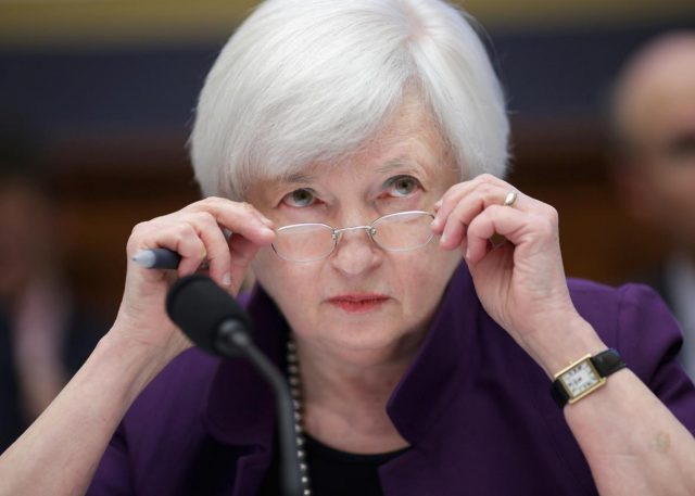 Janet Yellen, de la Reserva Federal de EEUU