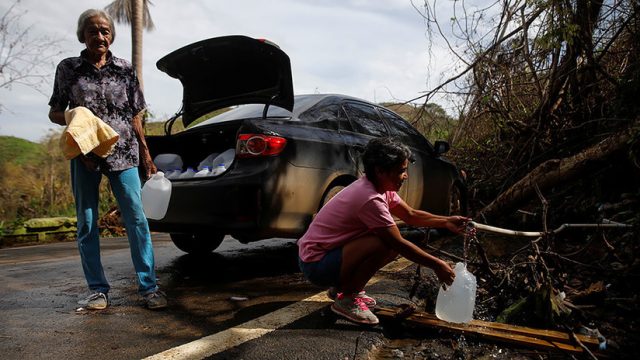 Muchas personas en Puerto Rico se ven obligadas a tomar agua de pozos contaminados