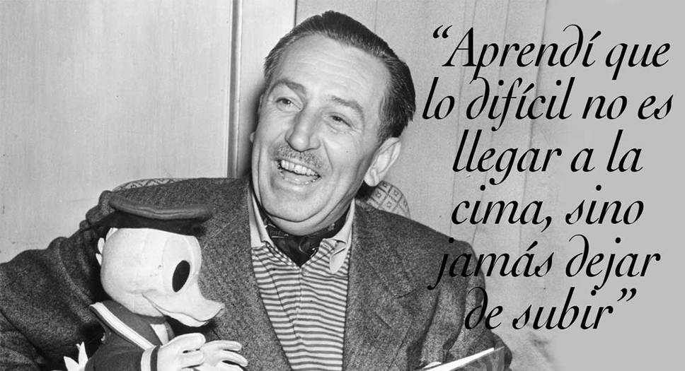 Frase Walt Disney
