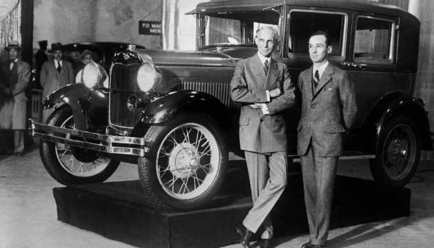 Henry y Edsel Ford