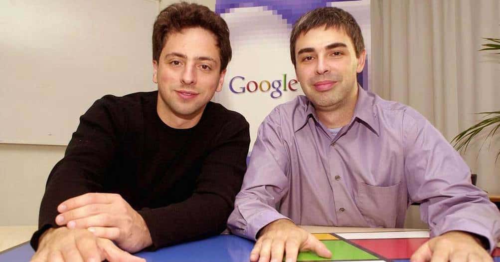 Larry Page y Sergei Brin