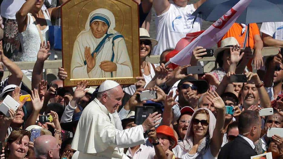 Papa Francisco declara Santa a Teresa de Calcuta