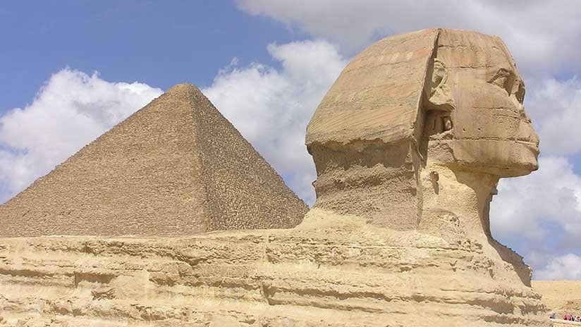 La Gran Pirámide de Giza o Pirámide de Keops