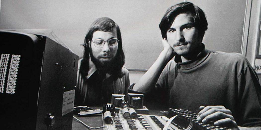 Steve Jobs y  Steve Wozniak