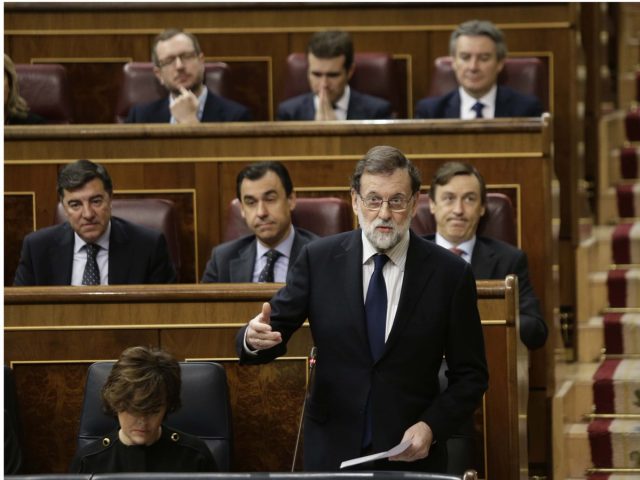 Rajoy, en el Congreso de los Diputados.