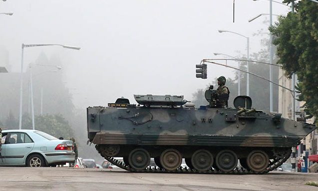 Los militares se han hecho con el control de Zimbabue.