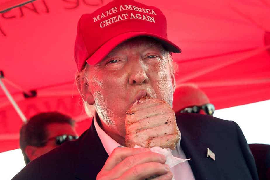 Un libro revela la "dieta Trump", o la cantidad de comida rápida que comió durante su campaña