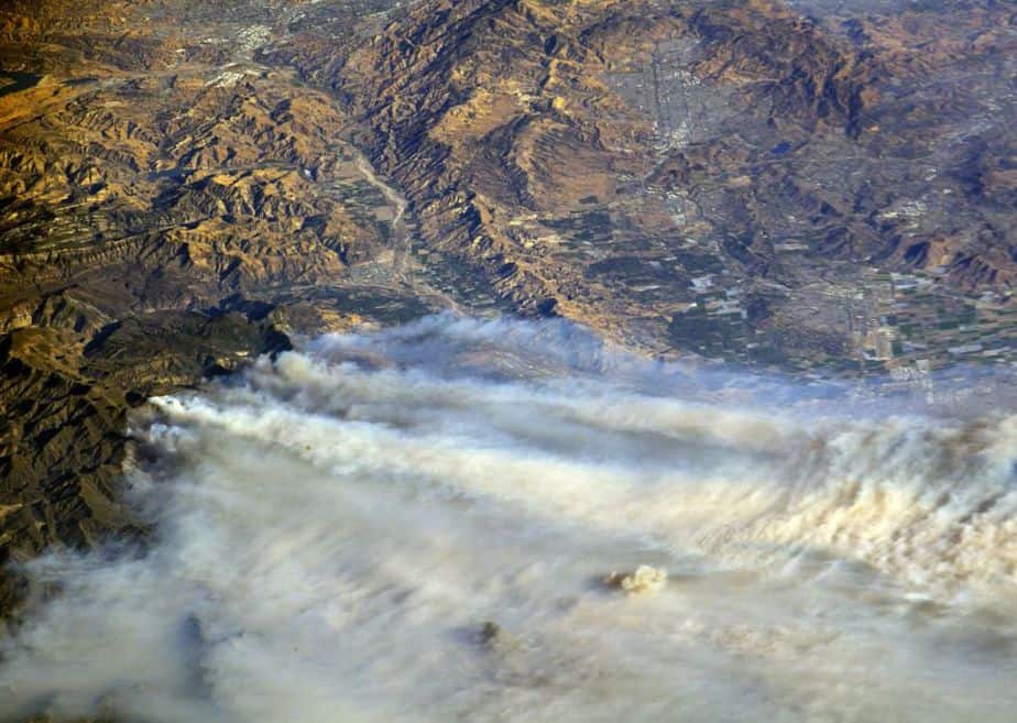 Incendios en California, vistos desde el espacio