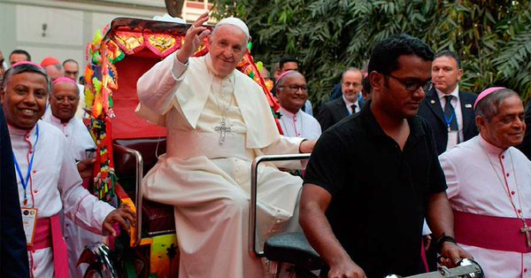 El Papa Francisco concluyó su viaje a Bangladesh